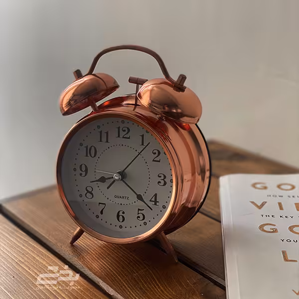 ساعت زنگدار مسی بزرگ