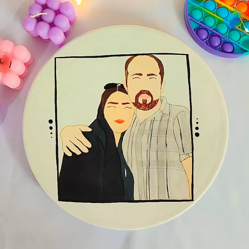 کادو سالگرد دیوارکوب 20 سانتی با بسته بندی هدیه رایگان  ( کادو سالگرد)