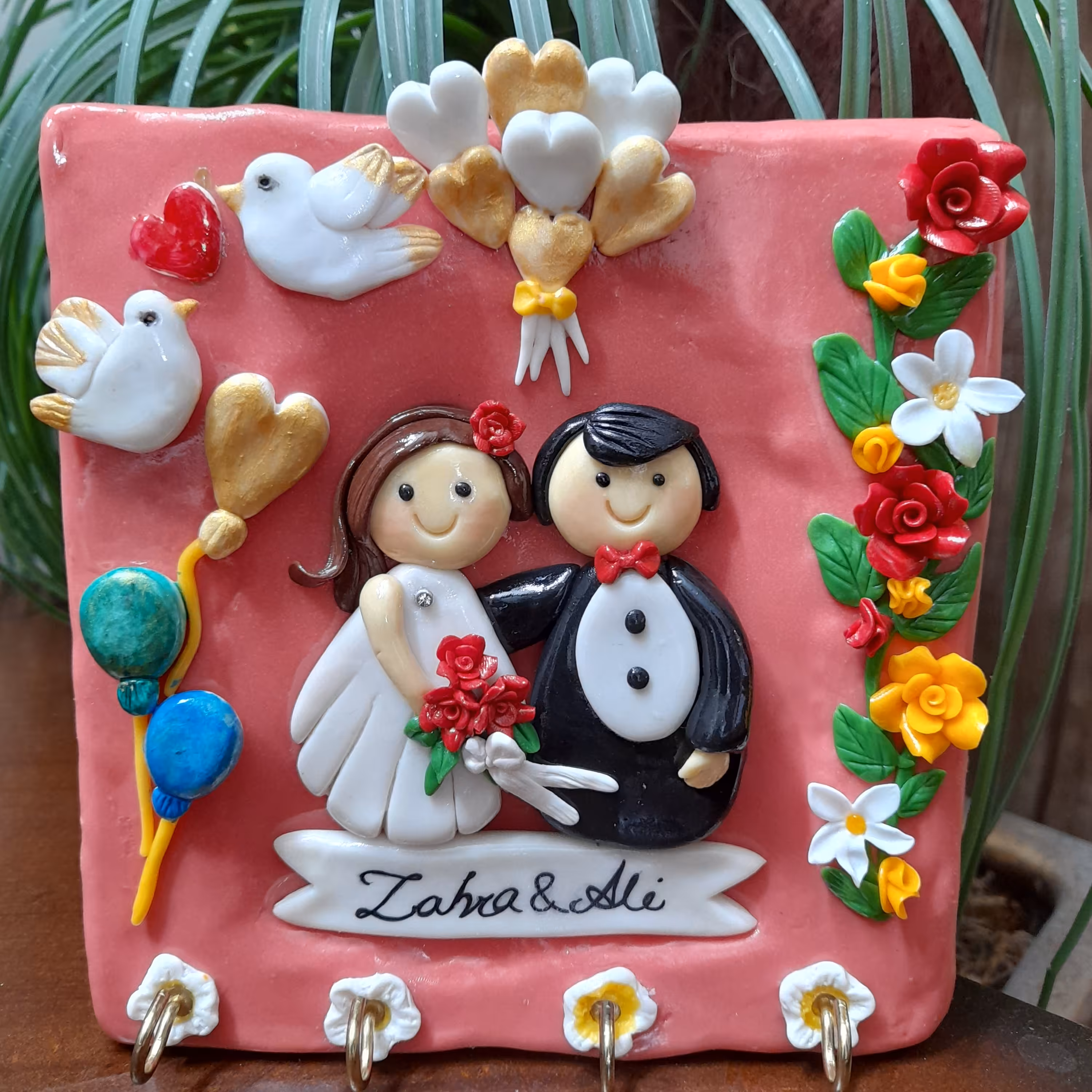 جاکلیدی عروس و داماد