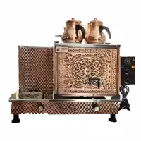 چای ساز صنعتی دو قوری گازی و برقی مراکشی DOGUS