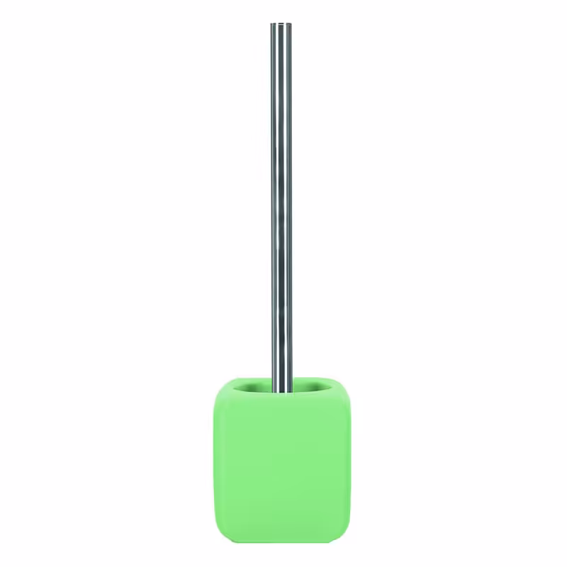 فرچه توالت سرامیکی مدل Green Cubic کلین ولکه سبز