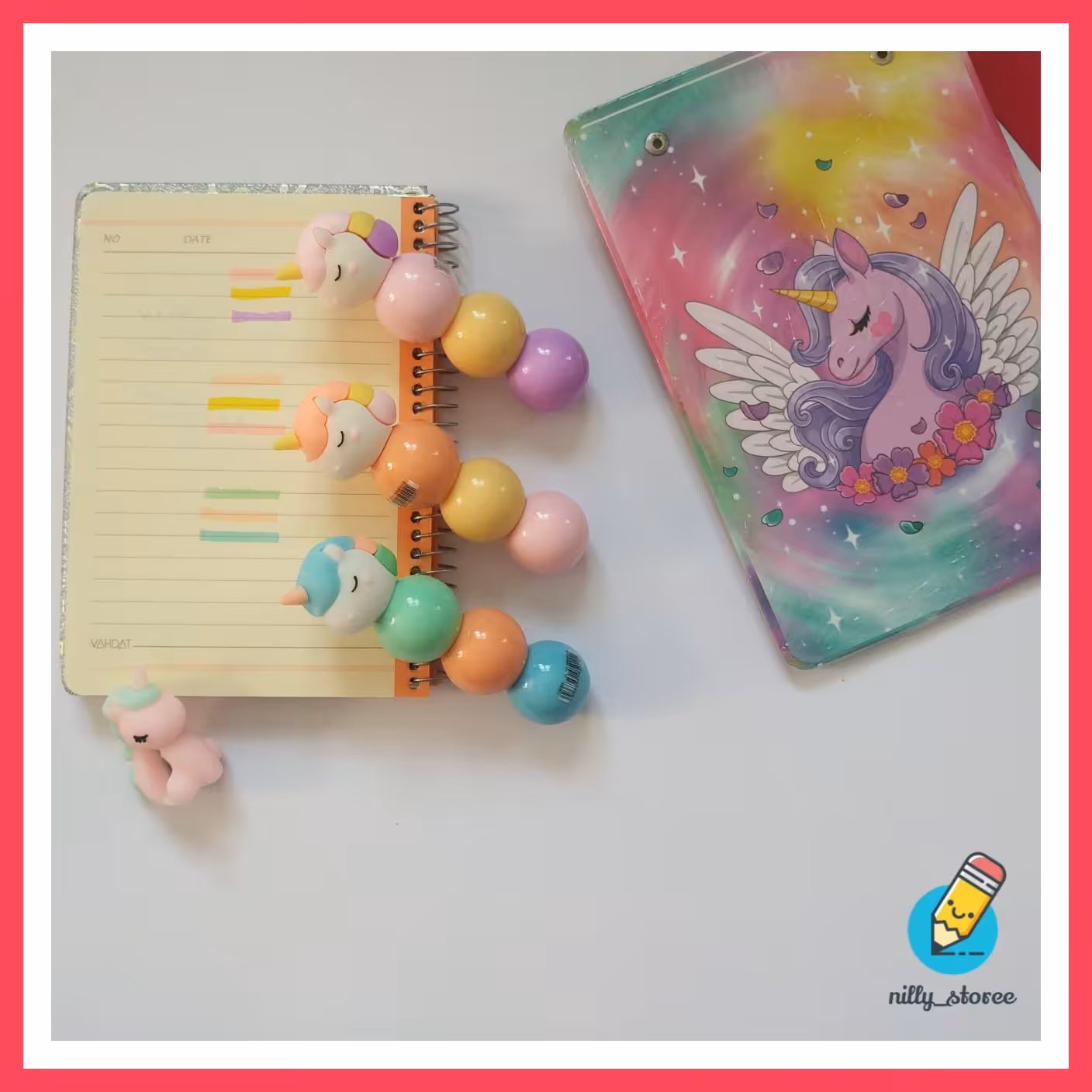 هایلایتر یونیکورن سرمدادی سیلیکونی هر عدد دارای 3 تا ماژیک در رنگهای مختلف