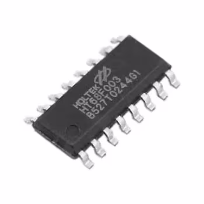 مجموعه 8 عددی میکروکنترلر HT68F003 مارک HOLTEK پکیج SOP-16