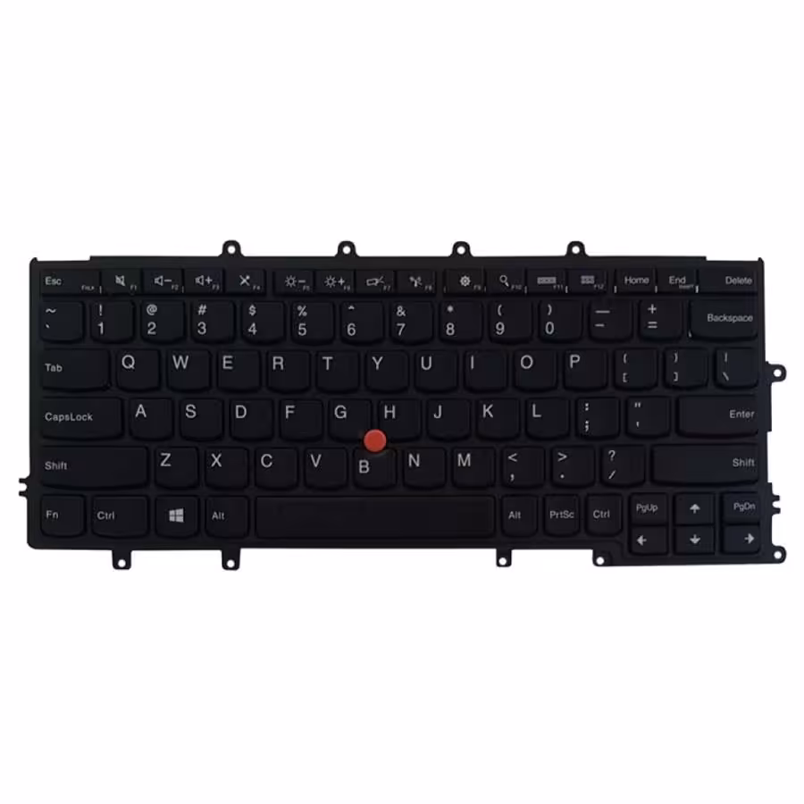 کیبورد لپ تاپ لنوو مدل ThinkPad X240 مشکی باماوس با فریم