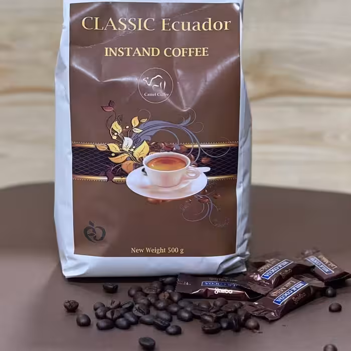 پودر قهوه گلد کلاسیک اکوادور کمل-Camel بسته 500 گرمی. 