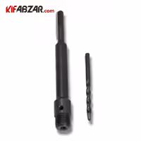 دنباله چهارشیار مته گردبر بتن ولف