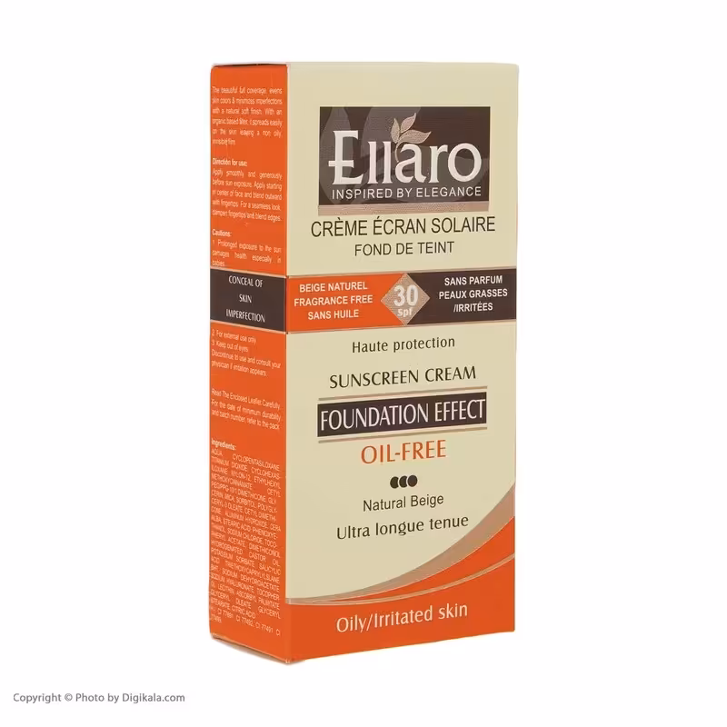 ضدآفتاب الارو اصلی spf30بژ طبیعی ماندگاری بالا ساخت کانادا 