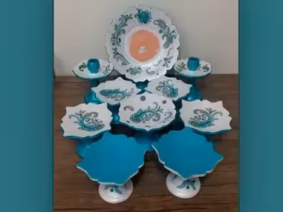 انواع سفره هفت سین های نوروزی در گالری ترنج