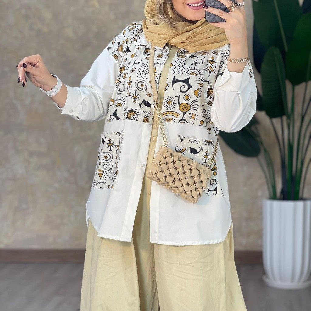 مانتو زنانه ژاکارد جدید