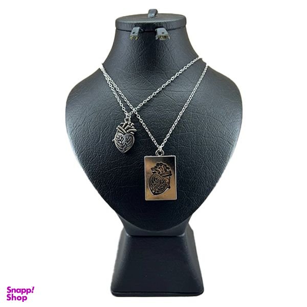 گردنبند مدل قلب کد 69634520 مجموعه دو عددی