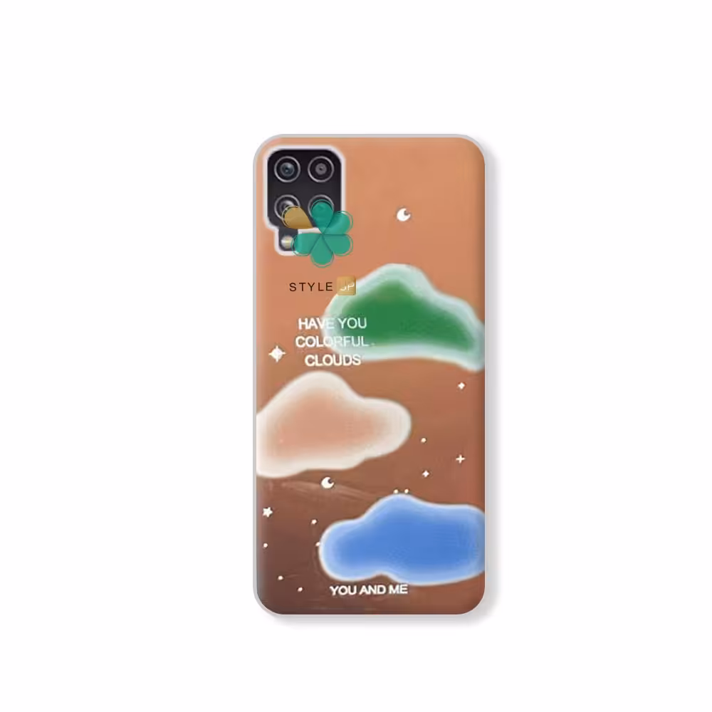 قاب هولوگرامی گوشی سامسونگ Samsung Galaxy A12 مدل ابری