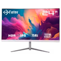 مانیتور سفید فاطر مدل F24-075W1 سایز 24 اینچ