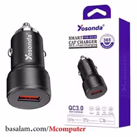 شارژر فندکی فست Yosonda YXD-G210 QC3.0 بدون کابل