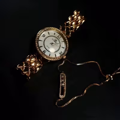 ست ساعت و دستبند زنانه