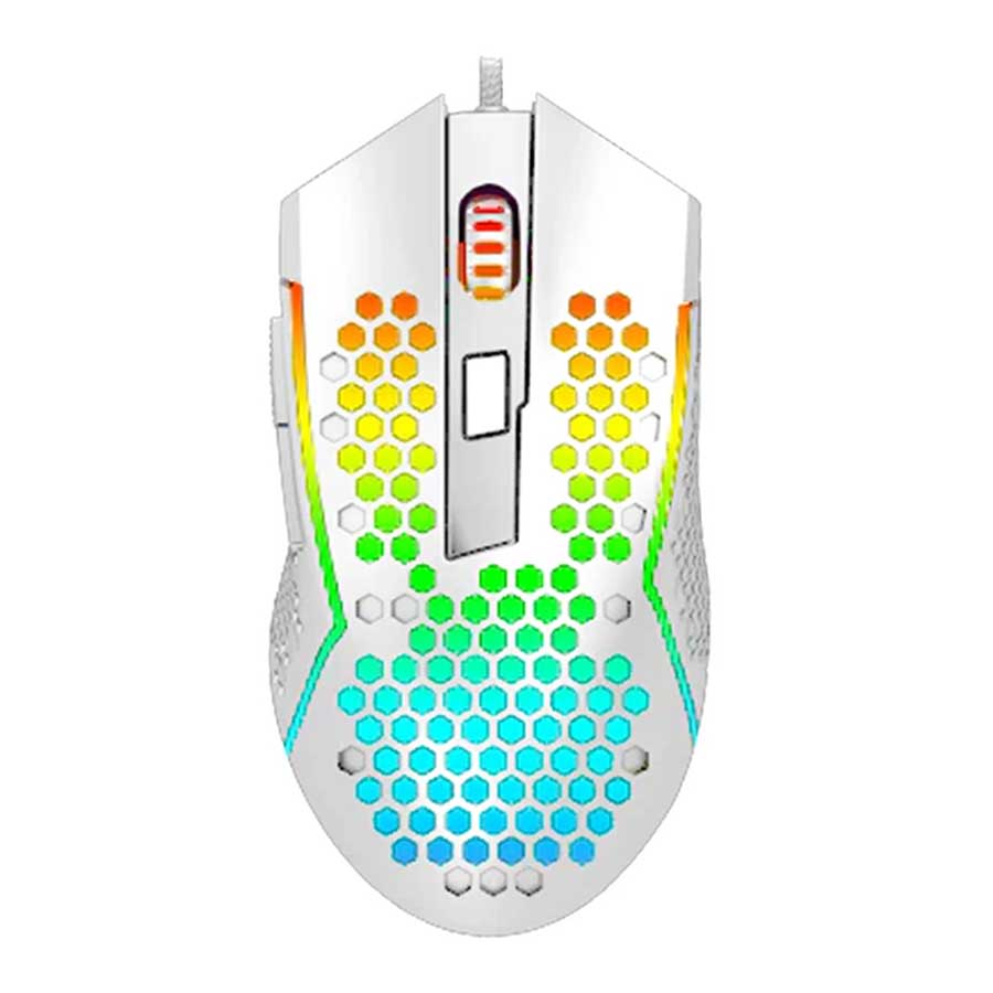 قیمت و خرید ماوس گیمینگ باسیم ردراگون مدل M987-K RGB White | یاس ارتباط