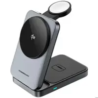 شارژر وایرلس مگنتی رومیزی 15 وات پاورولوژی PWCUQC033