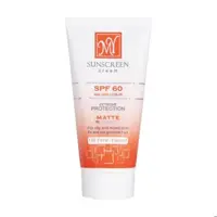 کرم ضد آفتاب بدون چربی مای 60 بی رنگ  MY Oil Free Sunscreen Cream