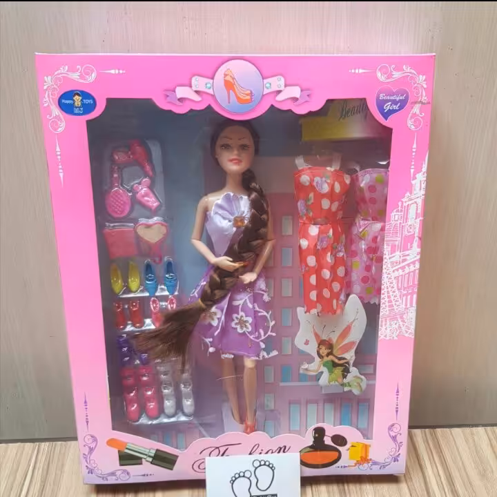 عروسک مفصلی با سرویس کفش، جنس خوب