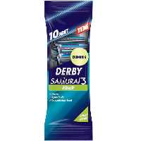 ژیلت دربی کلاسیک 10 عددی DERBY SAMURAI3