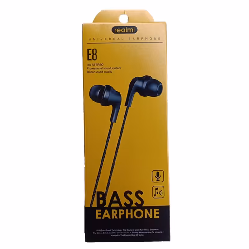 هندزفری سیم دار ریلمی مدل E8