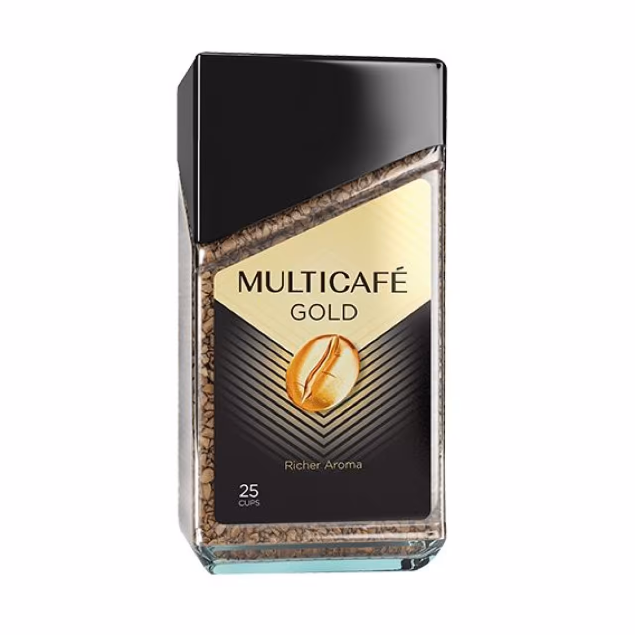 قهوه فوری گلد شیشه ای مولتی کافه حجم 50 گرمی