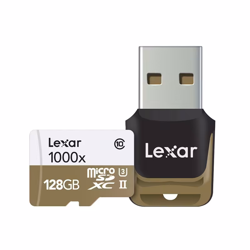 کارت حافظه با ظرفیت 128 گیگابایت لکسار