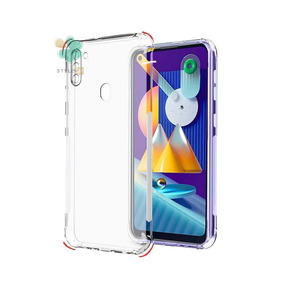 قاب گوشی ژله ای محافظ لنز دار مناسب سامسونگ Galaxy M11