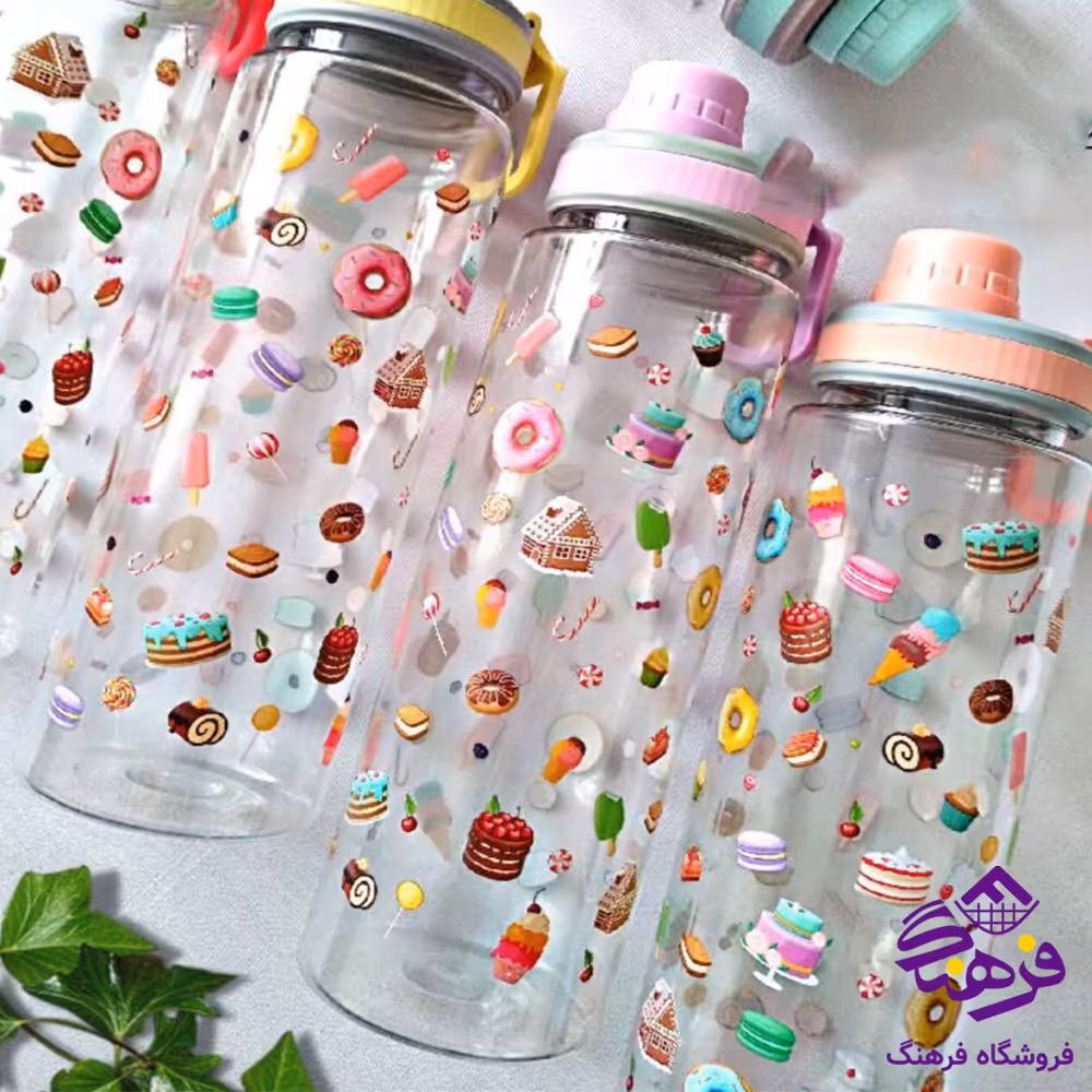 قمقمه کندی درب سیلیکونی نی دار مانیسام 1949