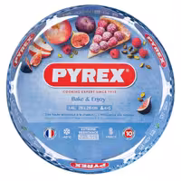 ظرف پخت پیتزا پیرکس مدل 28 سانتی متر