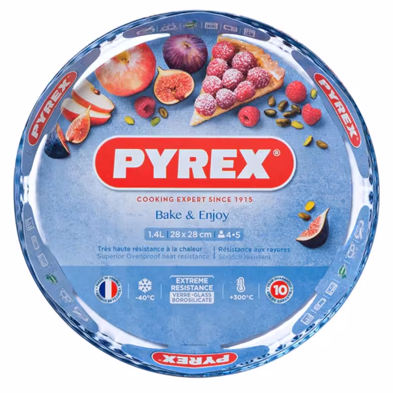 ظرف پخت پیتزا پیرکس مدل 28 سانتی متر