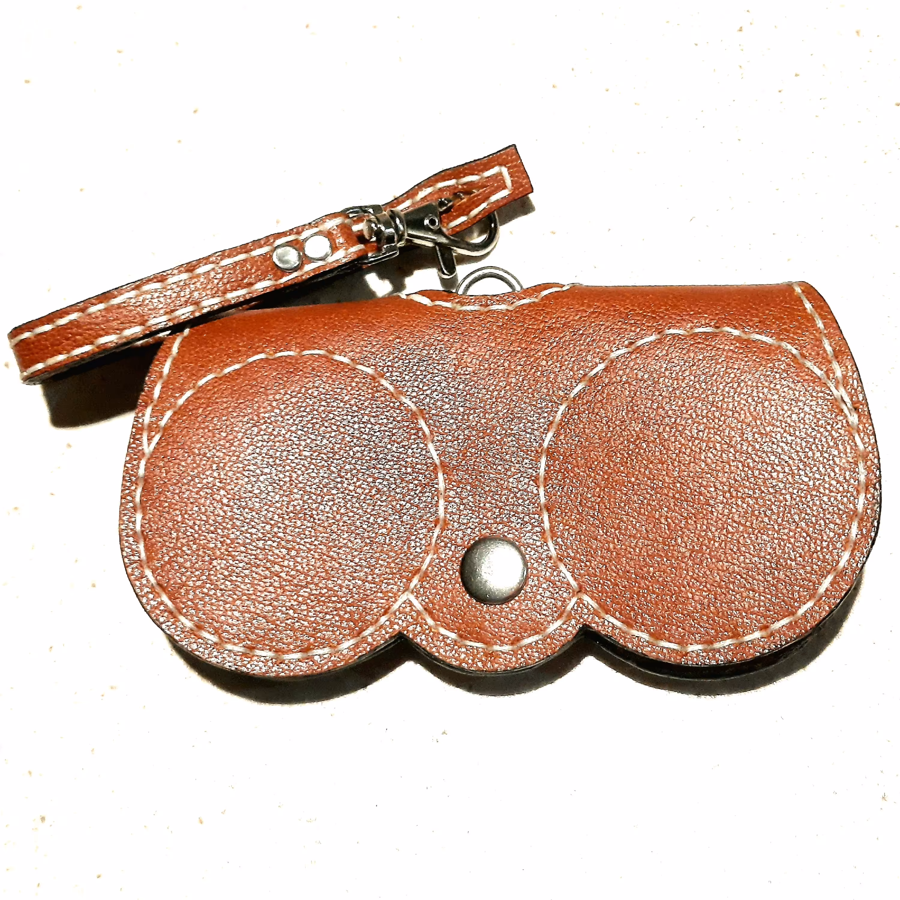 کیف عینک کلاسیک چرم طبیعی