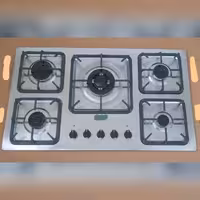 گاز رومیزی استیل طرح جدید با ترموکوپل و بافندک سرخود الکتریکی