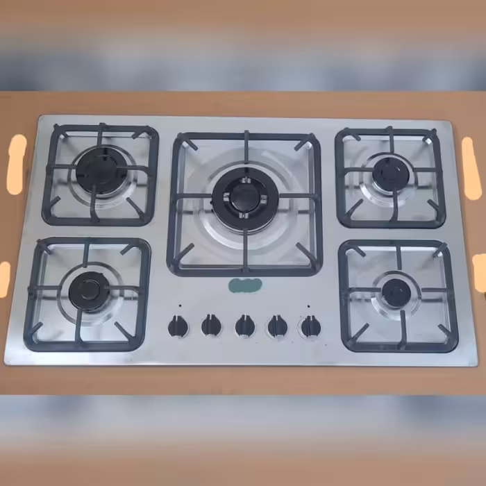 گاز رومیزی استیل طرح جدید با ترموکوپل و بافندک سرخود الکتریکی