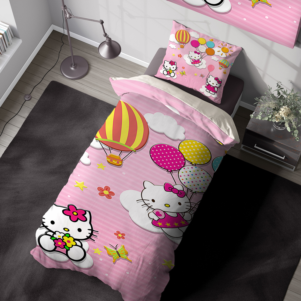 ست روتختی دخترانه طرح کیتی BA-2165