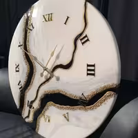 ساعت دیواری جدید لوکس رزینی قیمت برای قطر 60