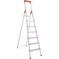 نردبان 7 پله آذین مدل سوپر استپ az7s( ارسال با باربری به صورت پس کرایه بر عهده مشتری میباشد )