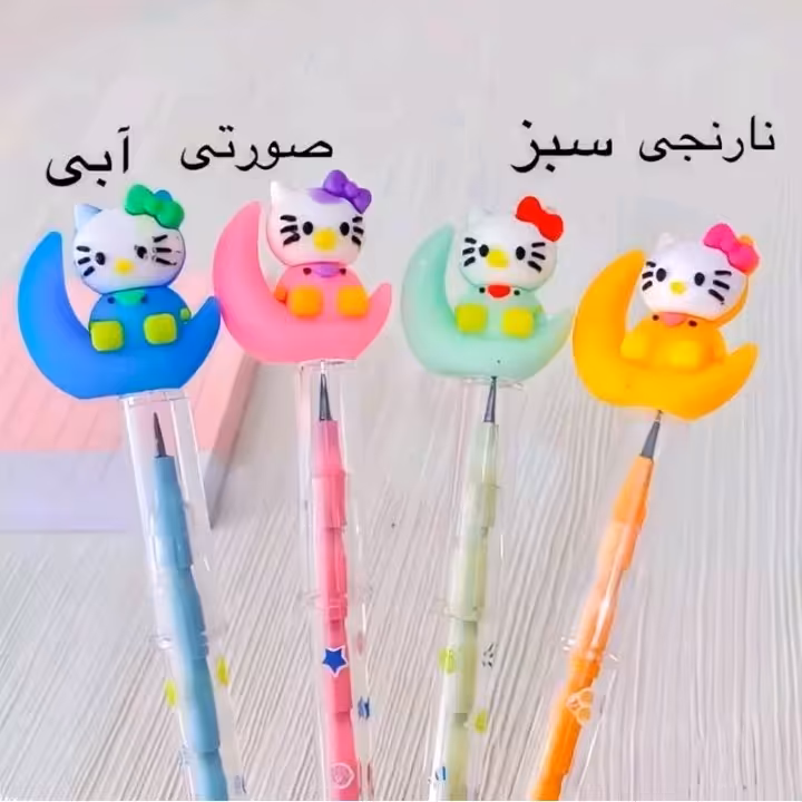 مداد فشنگی طرح کیتی 