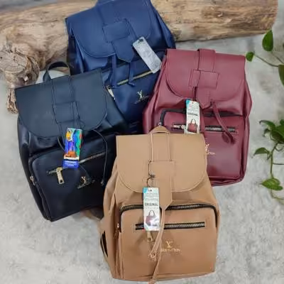 کوله‌پشتی چرمی کراواتی