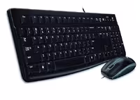 کیبورد و ماوس USB لاجیتک مدل MK120Logitech MK120 Desktop Keyboard and Mouse
