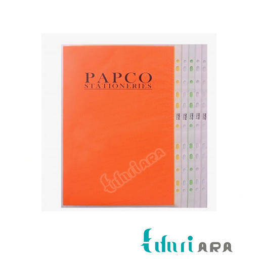 پوشه کیسه ای آج دار بی رنگ (بسته 100 عددی)