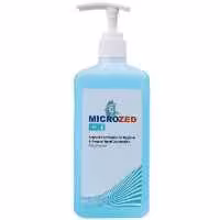 محلول ضدعفونی کننده دست میکروزد مدل HD حجم 1000 میلی لیتر