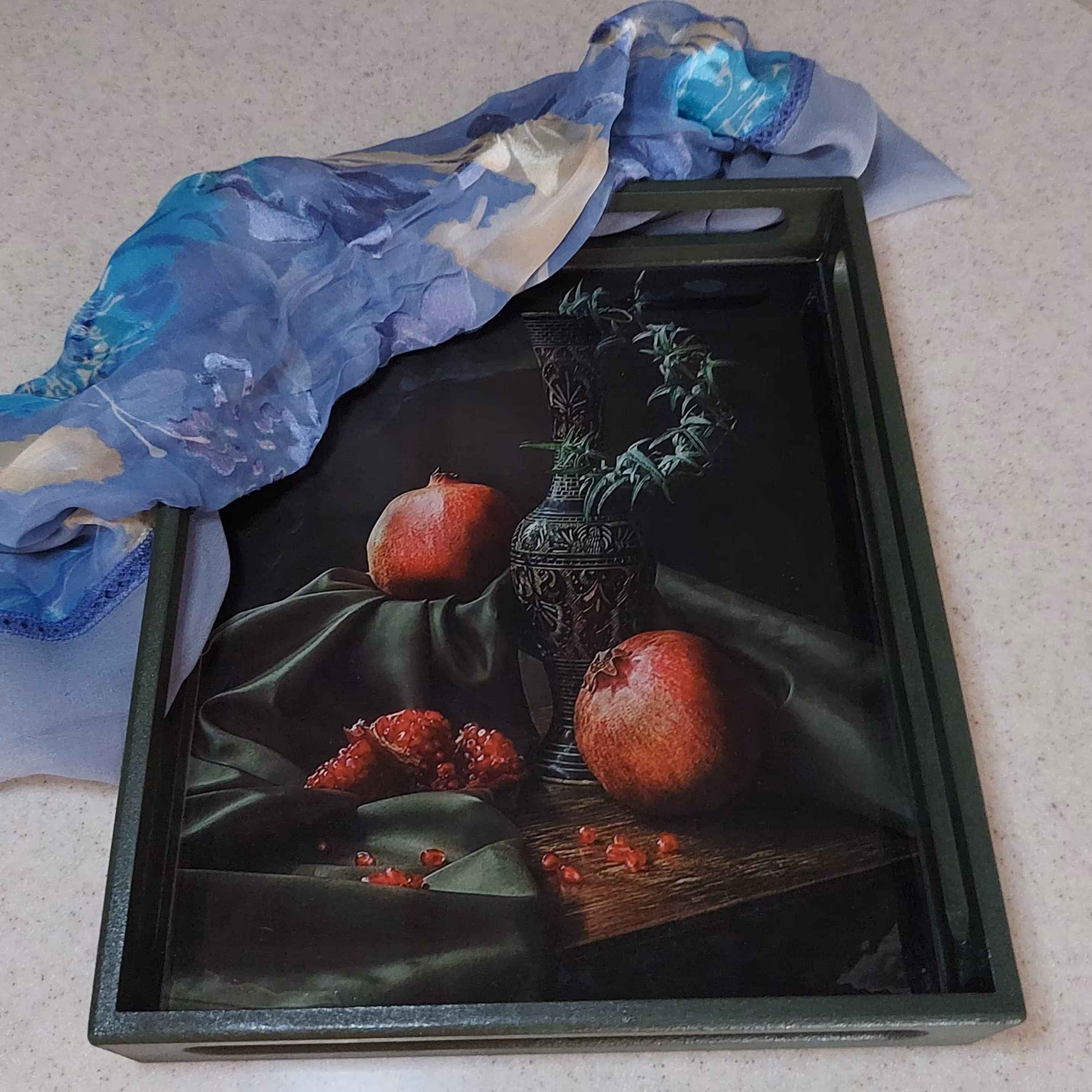 سینی پذیرایی انار