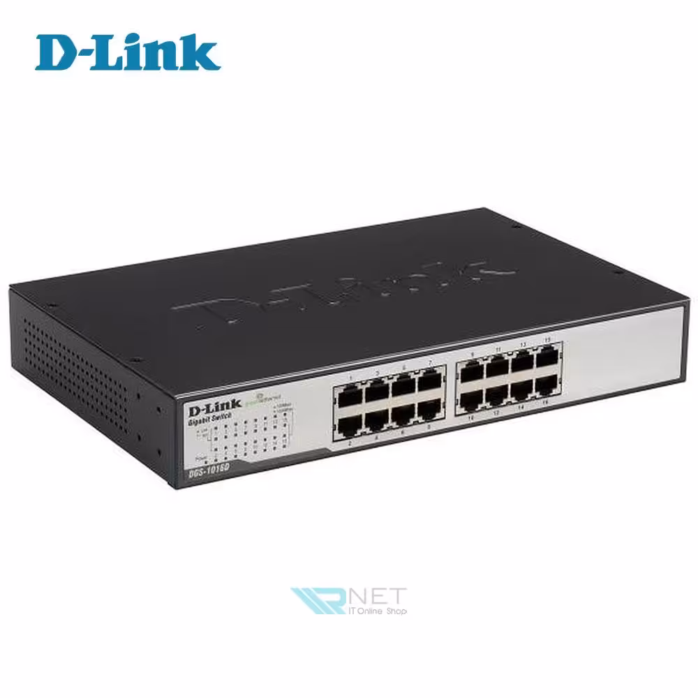 سوئیچ شبکه 16 پورت دی لینک مدل D-link DGS-1016D