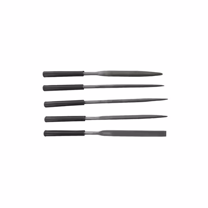 مجموعه 5 عددی سوهان زرگری 4 اينچ ریما با دسته