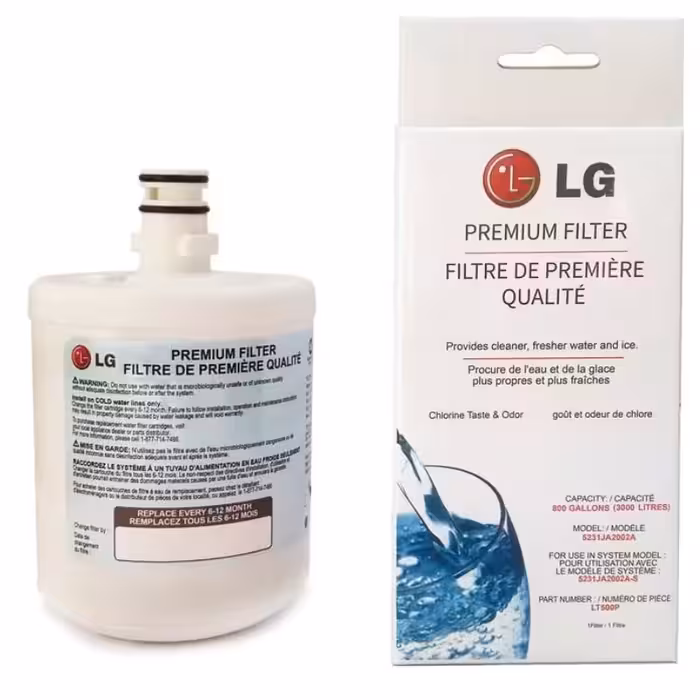 فیلتر تصفیه آب یخچال ال جی مدل LT500P 