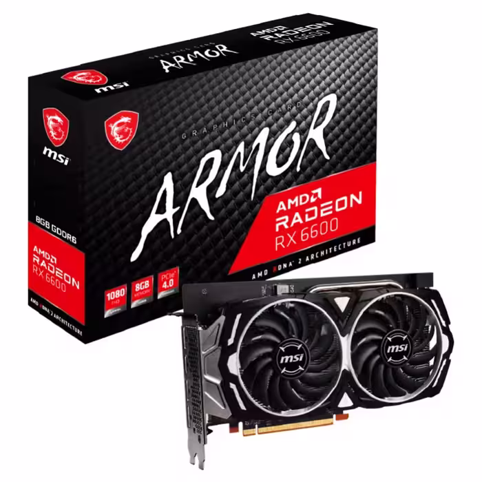 کارت گرافیک MSI Radeon RX 6600 ARMOR 8GB | آی تی هوم