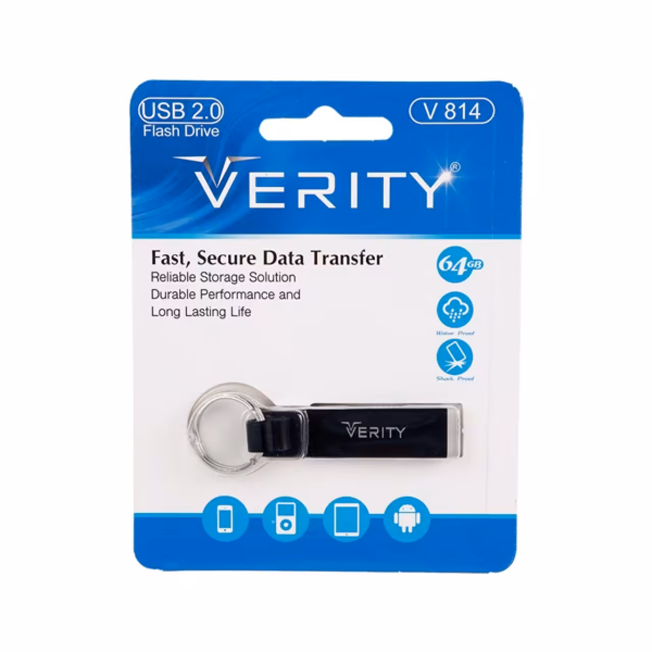 فلش مموری وریتی مدل V814 ظرفیت 64 گیگابایت