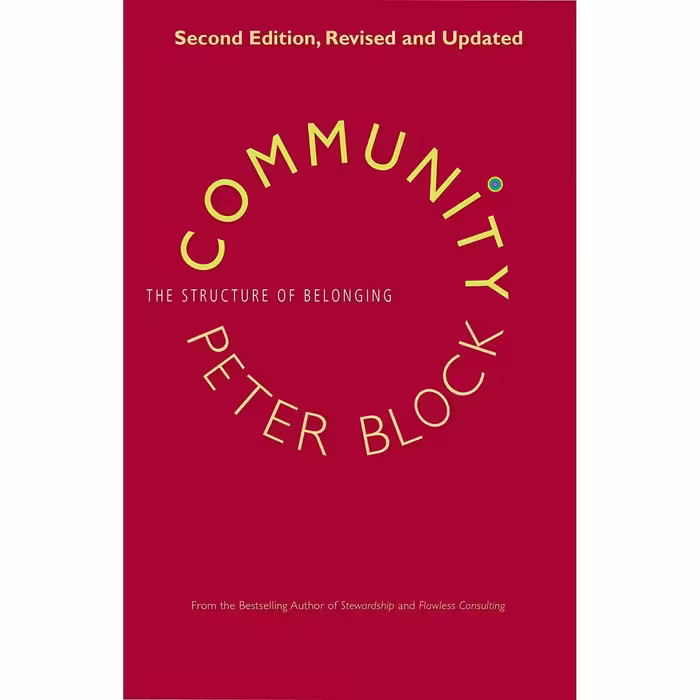 کتاب زبان اصلی Community اثر Peter Block انتشارات BerrettKoehler Publishers