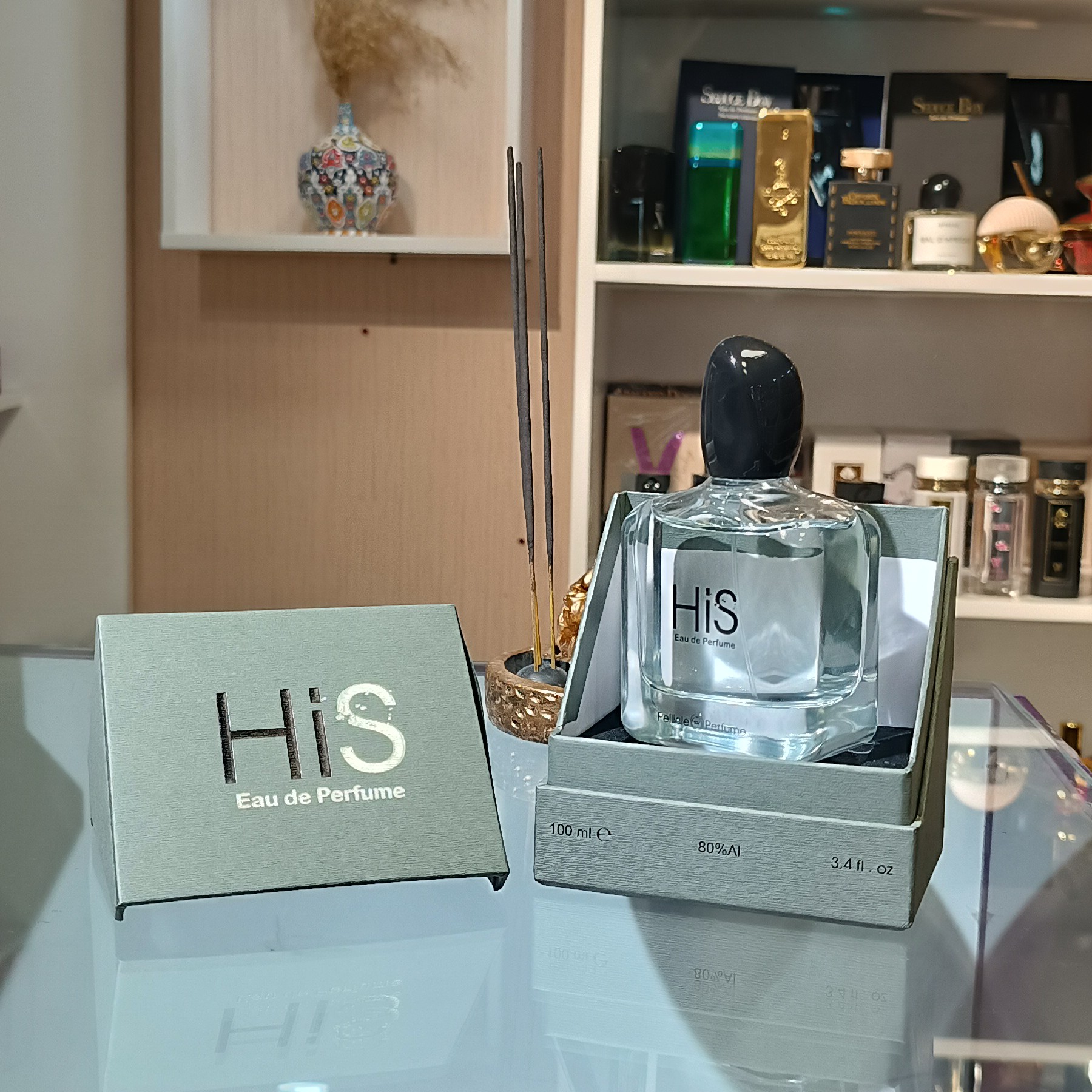 عطر ادکلن سدیوس HIS مدل 100 میل لاکچری (لجند مون بلان) مدل MONT BLANC - Mont Blanc Legend