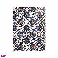 دفتر مشق 100 برگ بامبیلیپ طرح پترن کاشی کد 8464842